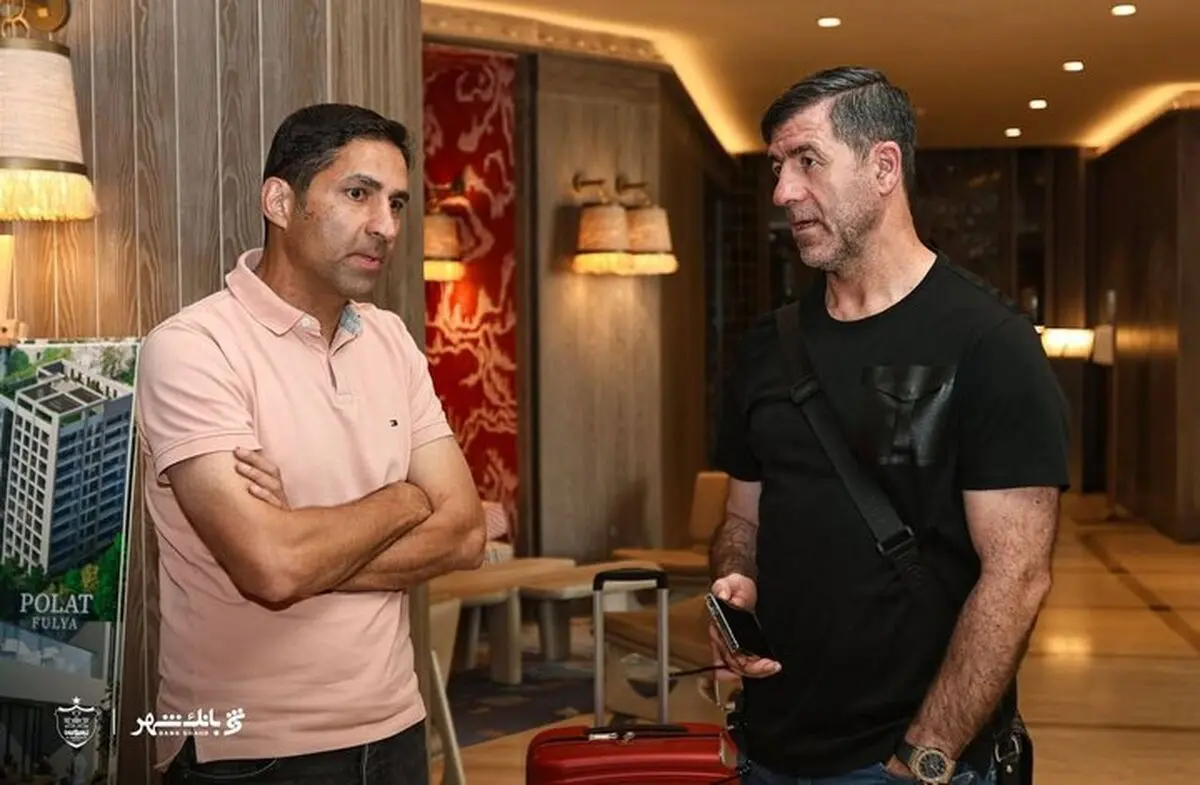 نخستین دیدار هاشمیان با پرسپولیسی‌ها +تصاویر