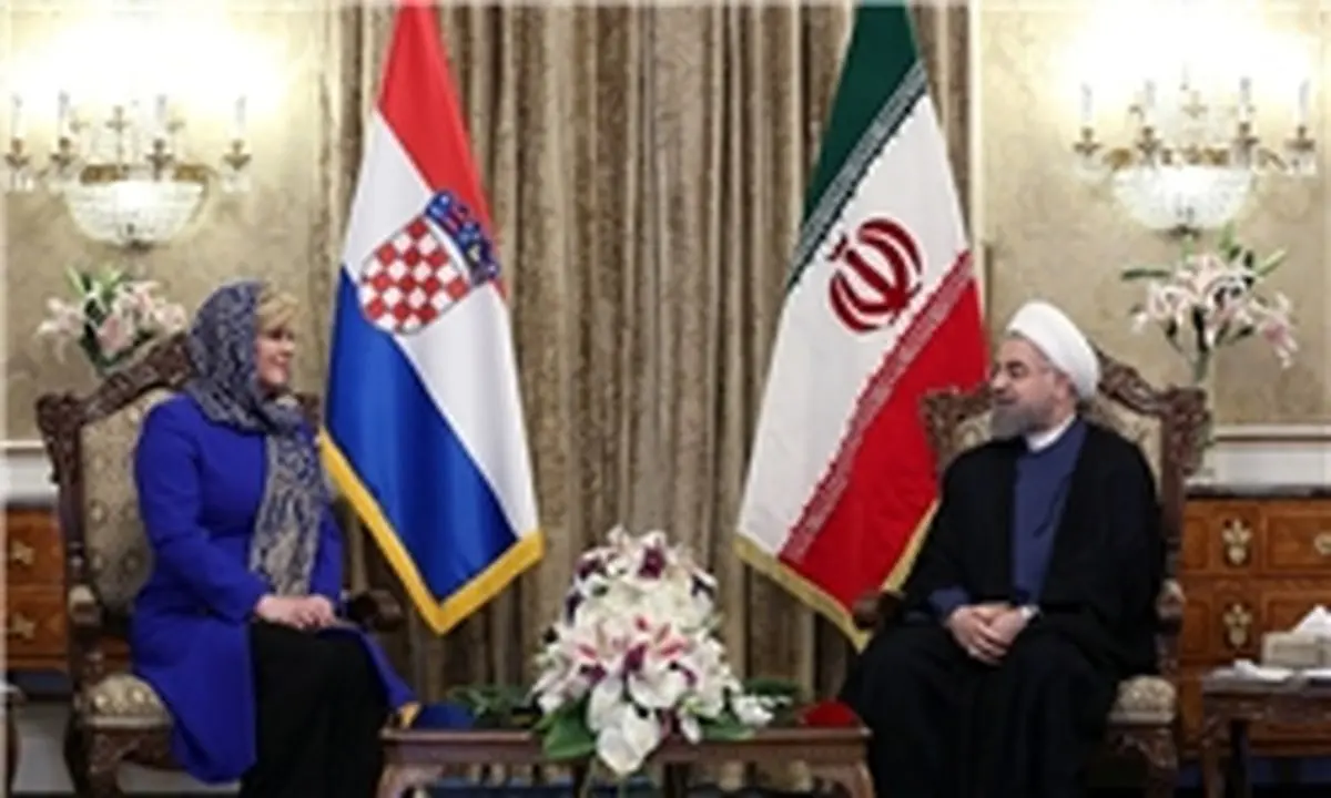 رئیس جمهور کرواسی به روحانی تبریک گفت