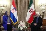 رئیس جمهور کرواسی به روحانی تبریک گفت