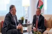 محور‌های دیدار وزیر خارجه آمریکا و پادشاه اردن