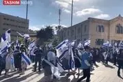 هراس صهیونیست‌ها از تبعات «رقص پرچم»
