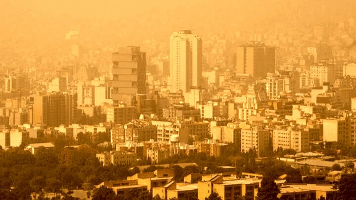 هوای پایتخت ناسالم شد