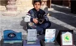 کوچترین عکاس عراقی با ۹ سال سن و چندین جایزه
