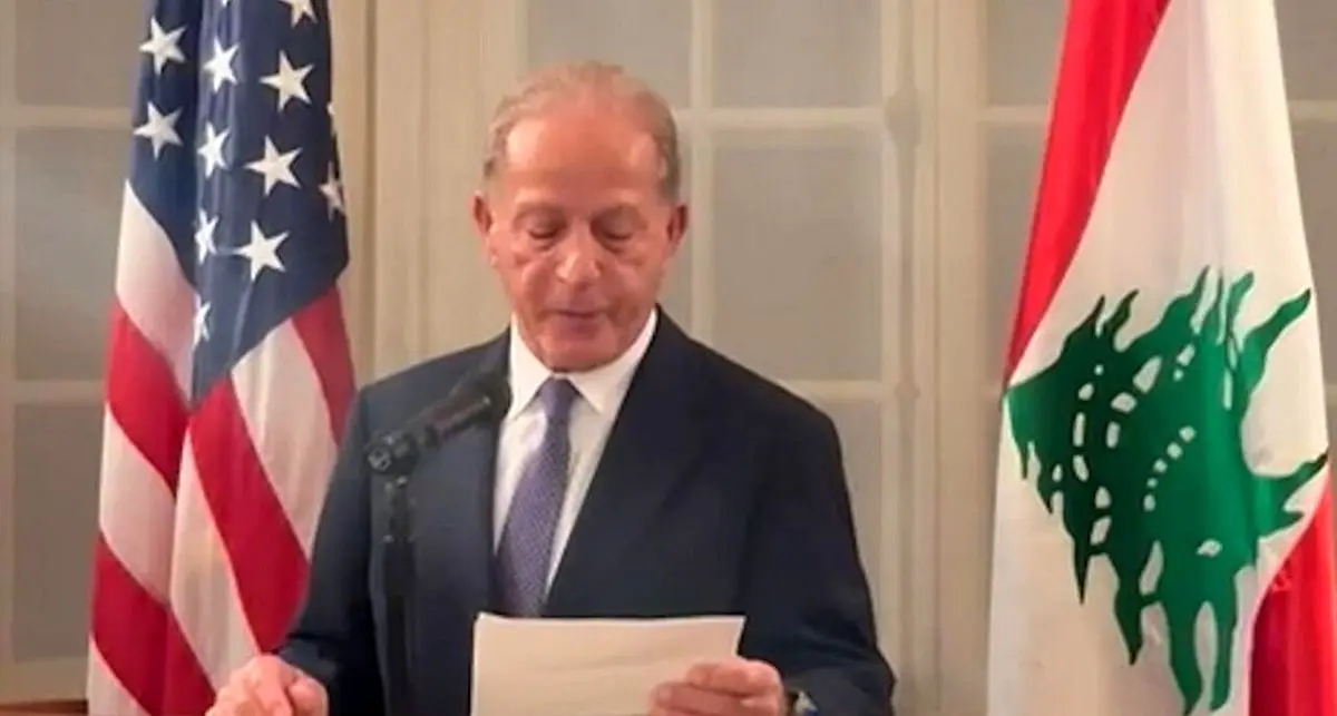حمایت سفیر آمریکا در لبنان از حملات اسرائیل