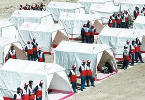 خدمت رسانی امدادگران هلال احمر به بیش از 2 هزار نفر از زائران اربعین در مرزها