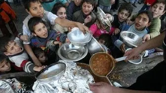 گرسنگی جان مردم غزه را تهدید می‌کند
