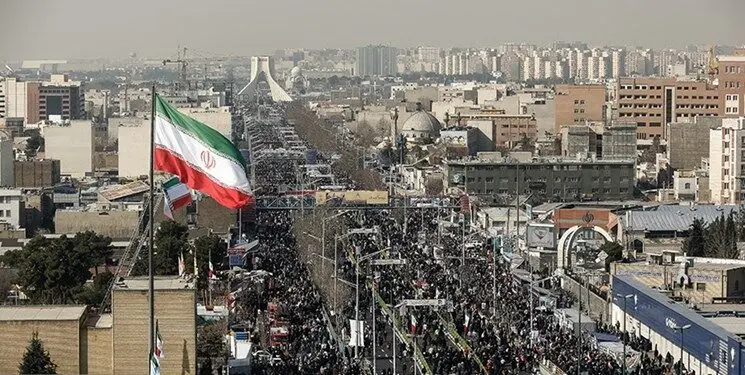  استوری مجری جنجالی برای راهپیمایی ۲۲ بهمن