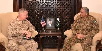 رایزنی ژنرال آمریکایی با فرمانده ارتش پاکستان