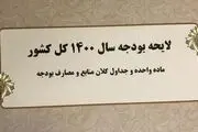 ارسال نظر نهایی شورای نگهبان درباره لایحه بودجه 1400 به مجلس