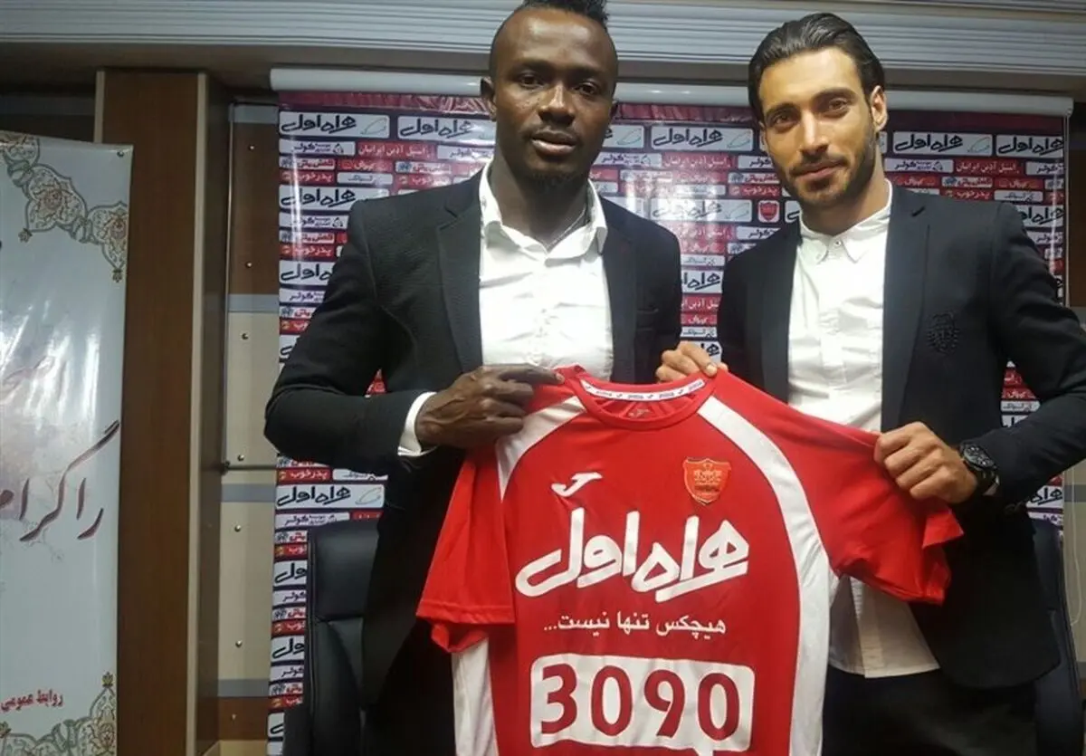  اولین حضور ستاره جدید سرخ ها در تمرین پرسپولیس