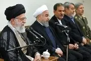 دیدار رئیس جمهور و اعضای هیئت دولت با مقام معظم رهبری/گزارش تصویری