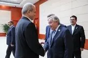 
دیدار دبیرکل سازمان ملل متحد با پزشکیان
