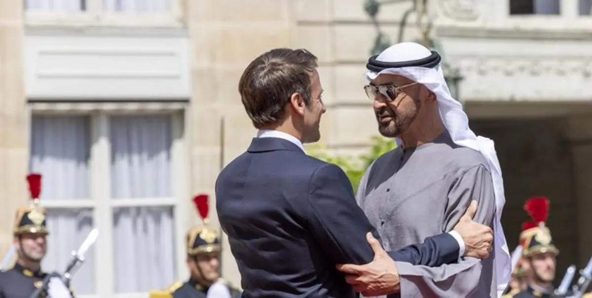 جزئیات دیدار رئیس امارات با رئیس جمهور فرانسه