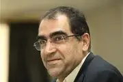 عیادت وزیر بهداشت از مدیر بیمارستان ضیائیان