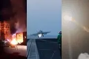 تصاویر موج سوم بمباران یمن توسط F18 و کروز

