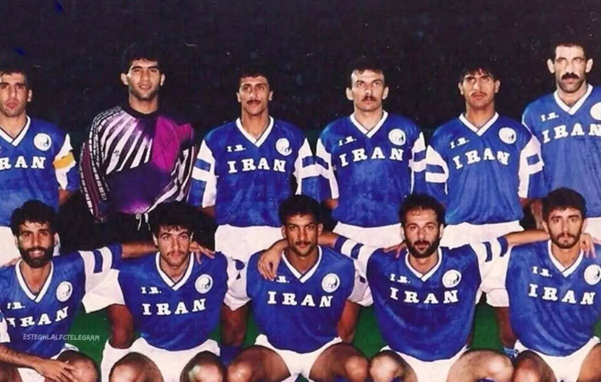 تیپ بامزه استقلالی ها در آخرین قهرمانی در آسیا 