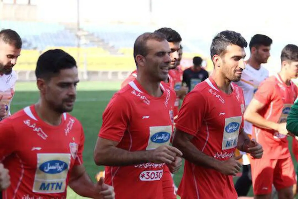 تمرین شاداب پرسپولیسی‌ها در قطر