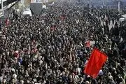 بدرقه تاریخی سردار شهید حاج قاسم سلیمانی در تهران/فیلم
