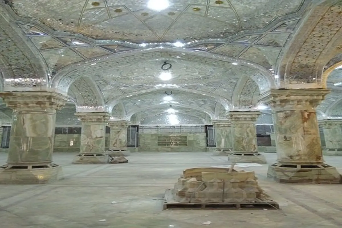 پیشرفت ۸۵ درصدی خاکبرداری صحن حضرت زینب(س) در کربلا