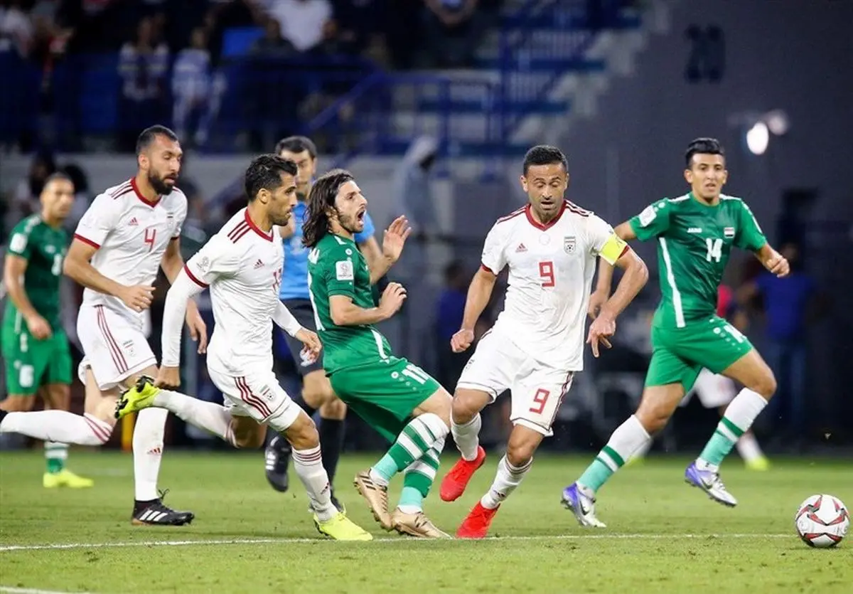 زمان برگزاری بازی فوتبال ایران و عراق تغییر می کند؟