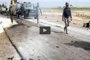 موشک باران داعش توسط نیروهای مردمی عراق / فیلم