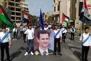 برگزاری جشن استقلال سوریه در دمشق و جولان اشغالی+ عکس