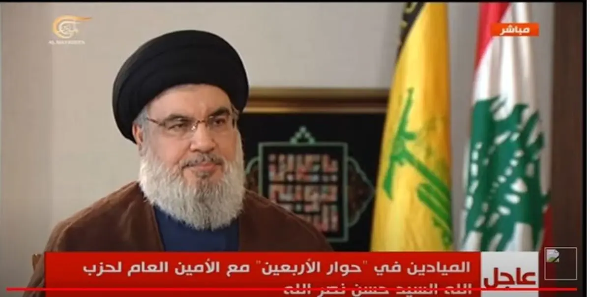 سید حسن نصرالله: به هر اقدامی علیه لبنان پاسخ داده می‌شود