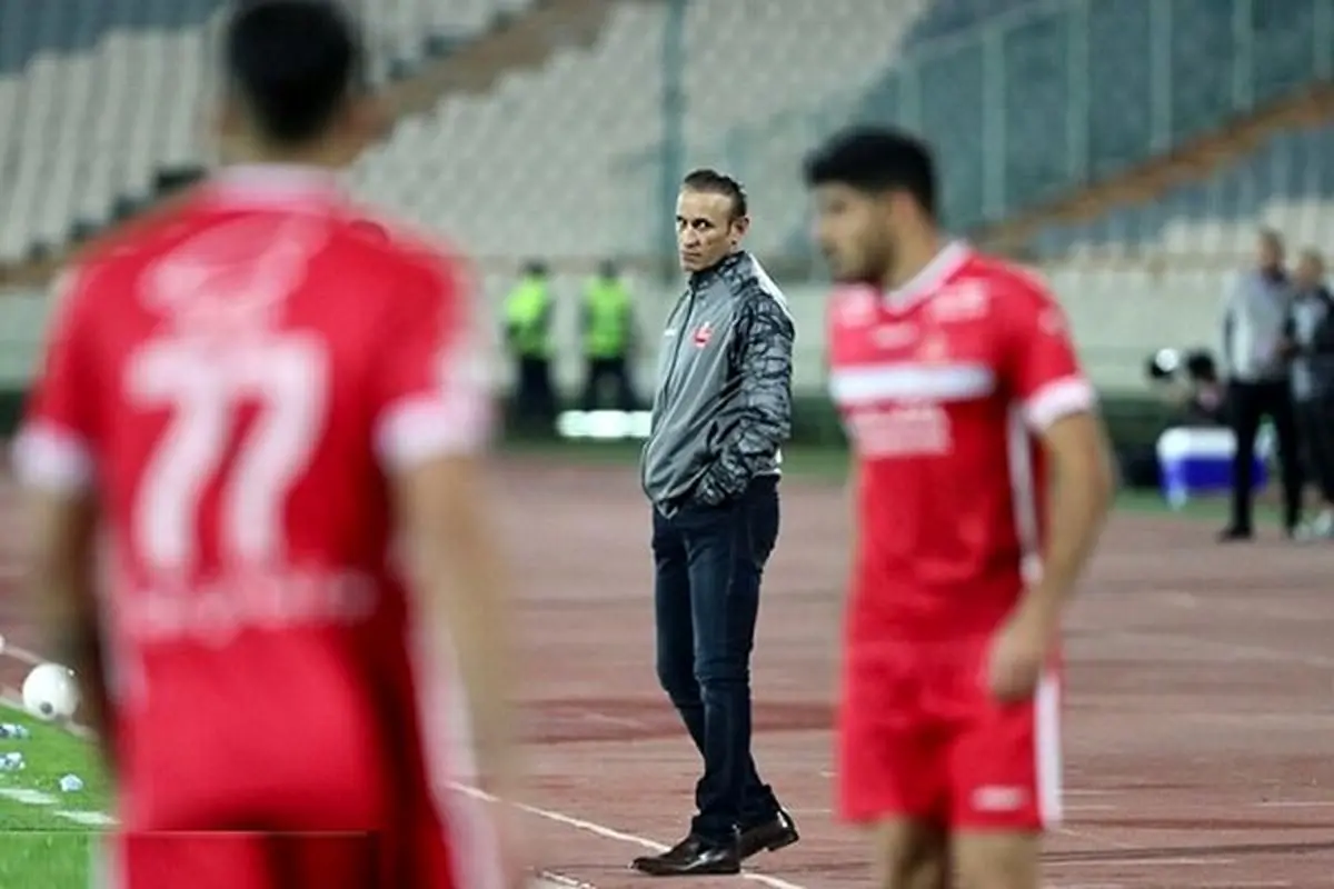 اتفاقی عجیب برای یحیی گل محمدی در بازی پرسپولیس و ذوب آهن