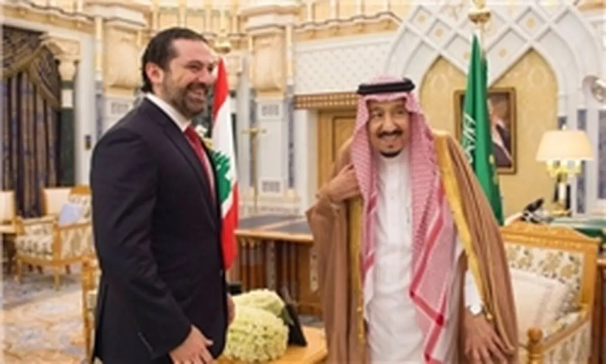 دیدار شاه عربستان و سعد الحریری