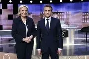 مناظره پر تنش دو نامزد انتخابات ریاست‌جمهوری فرانسه