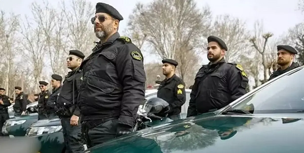 استقرار مأموران پلیس در میهمانی ۱۰ کیلومتری غدیر