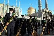 آیین جاروکشی حرم مطهر حضرت معصومه(س)/ تصاویر