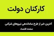 خبر فوری برای ساماندهی نیروهای شرکتی امروز پنجشنبه ۴ اردیبهشت ۱۴۰۴