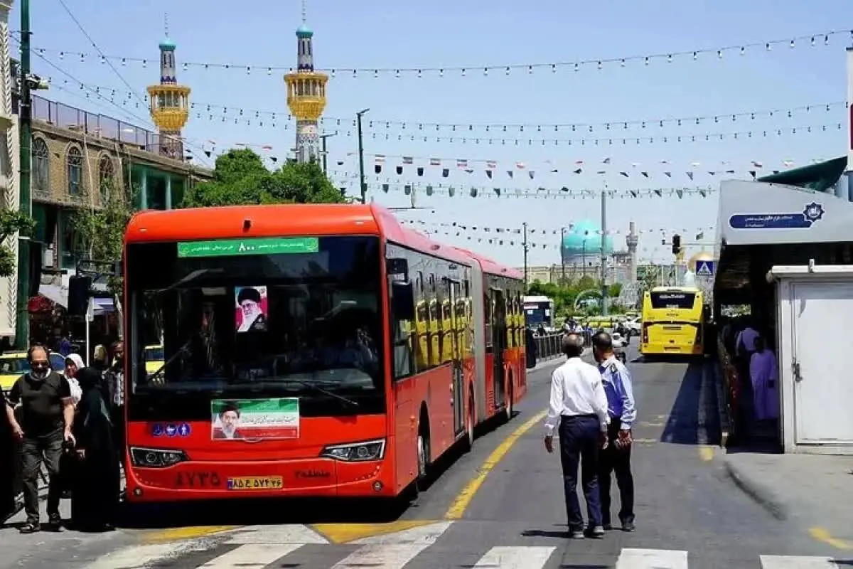 مترو و اتوبوس در مشهد رایگان شد