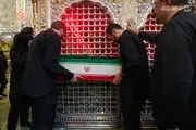 کاظمین میزبان پیکرهای مطهر اعضای خانواده رهبر شهید انقلاب
