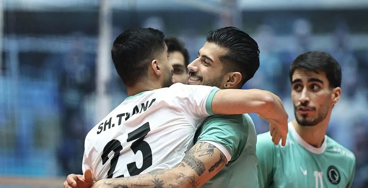 والیبال ایران در اوفا، کوبا را برد