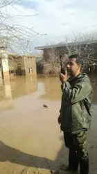 امدادرسانی بسیج در سیل گلستان