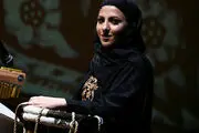 نوازندگی بانوی ایرانی در فستیوال سوئیسی