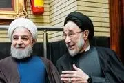 از خاتمی تا حسن روحانی در مراسم درگذشت مادر محمد شریعتمداری/ گزارش تصویری 