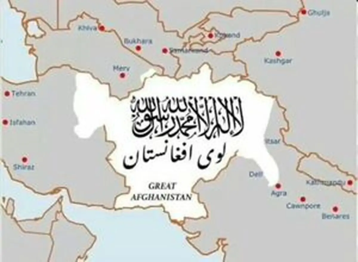 پشت پرده انتشار تصویر نقشه جدید افغانستان