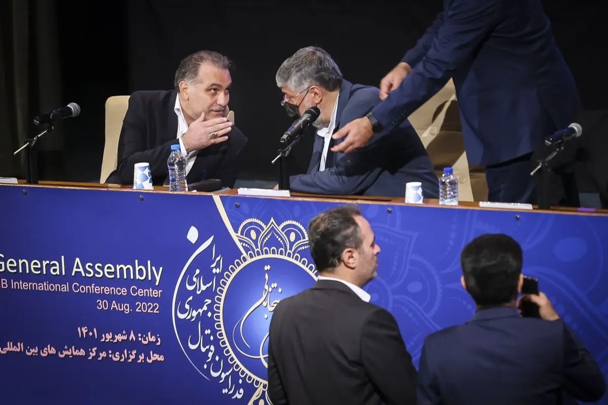 مهدی تاج به عنوان رئیس فدراسیون فوتبال انتخاب شد