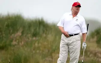 ترامپ یک چهارم زمان ریاست جمهوری اش را صرف گلف بازی می کند