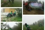 جنگل فندقلو پاک سازی شد 
