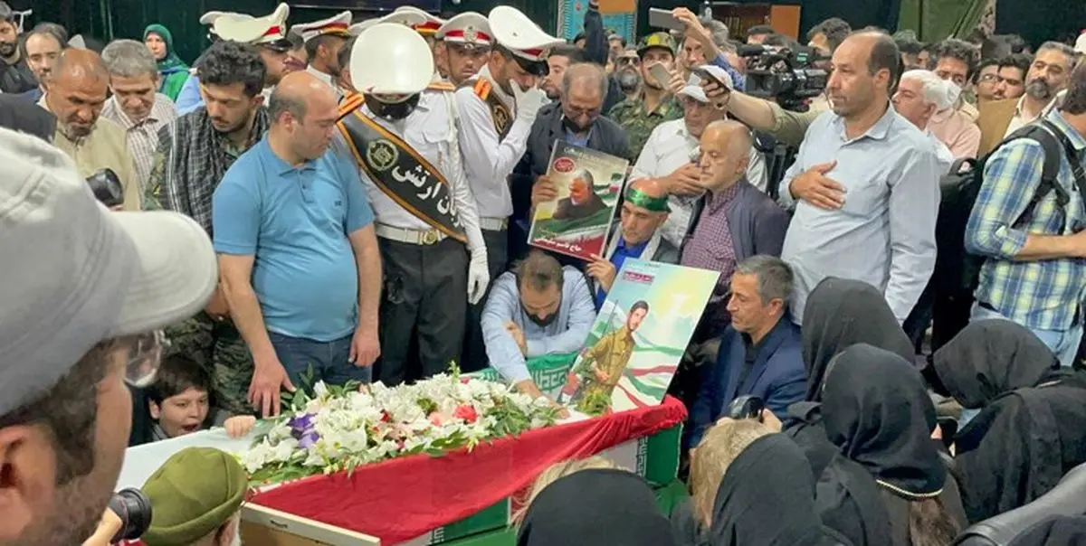 جزییات وداع با پیکر شهید جانی بت اوشان