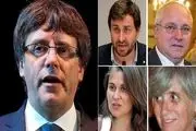 آزادی وزیر سابق کاتالونیا و ۴ وزیر کابینه‌اش