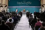دیدار جمعی از نخبگان و استعدادهای برتر علمی با رهبر معظم انقلاب/گزارش تصویری