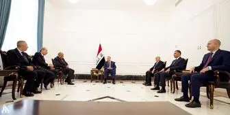 دیدار وزرای خارجه مصر و اردن با نخست وزیر عراق