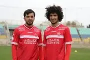 مدافع پرسپولیس در لوکوموتیو+عکس 