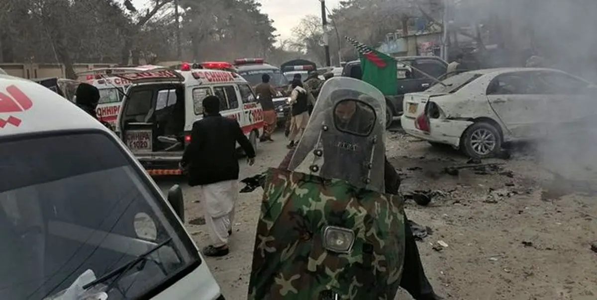 22 کشته و زخمی بر اثر انفجار در کویته پاکستان