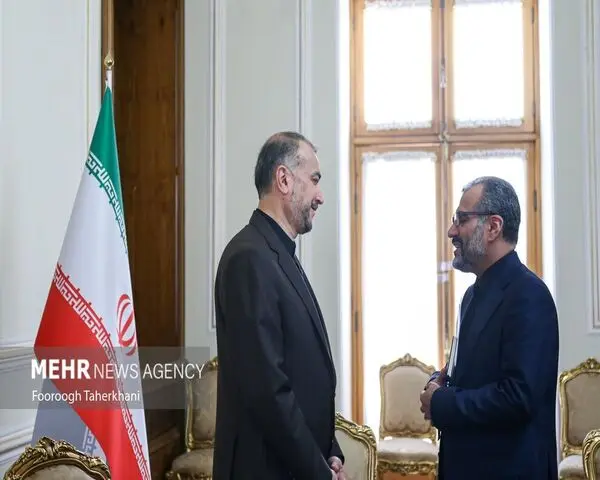 وضعیت حجاب نماینده سازمان ملل در دیدار با وزیر خارجه ایران